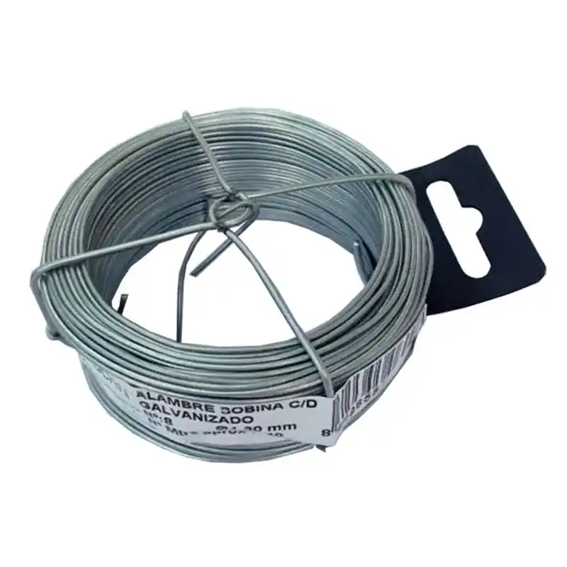 Alambre clavex galvanizado con dispensador 1,3mm 40m - Alambres