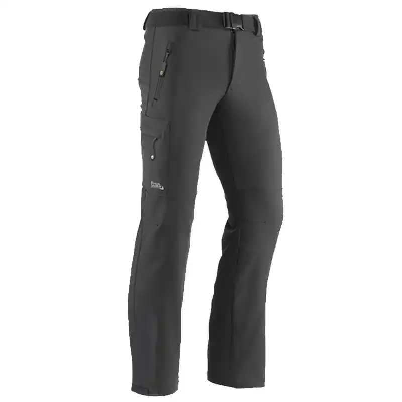 Pantalon multibolsillos juba 984b snow negro talla l - Pantalones multibolsillos