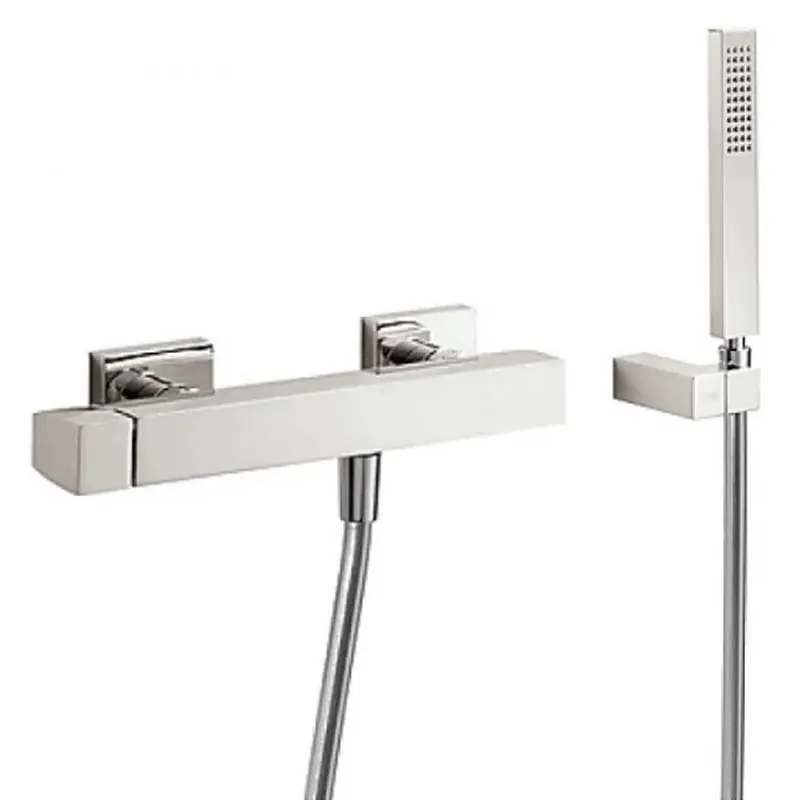 Monomando ducha slim tres mural 275mm acero 20216701ac - Griferia Slim-Tres