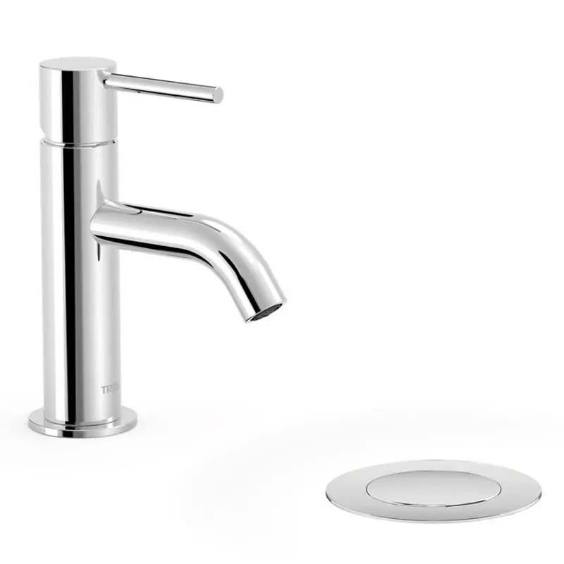 Monomando lavabo tres study 175mm cromo con desagÜe automatico 26290301d - STUDY TRES monomando lavabo