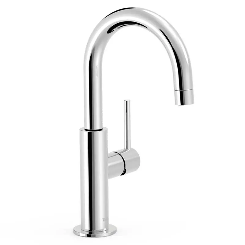 Monomando lavabo tres study con maneta lateral 275mm cromo 26290403 - STUDY TRES monomando lavabo curvo
