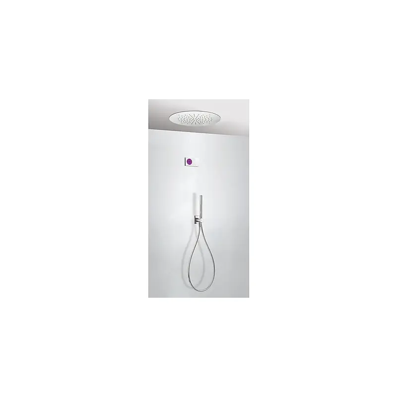 Kit termostatica study tres electronico shower technology 2 vias para ducha 09286555 - Griferia Tres Study empotrado