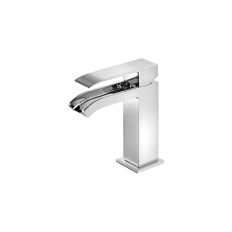 Monomando lavabo tres cuadro caÑo cascada libre maneta 006.110.01 - Grifería Cuadro Tres