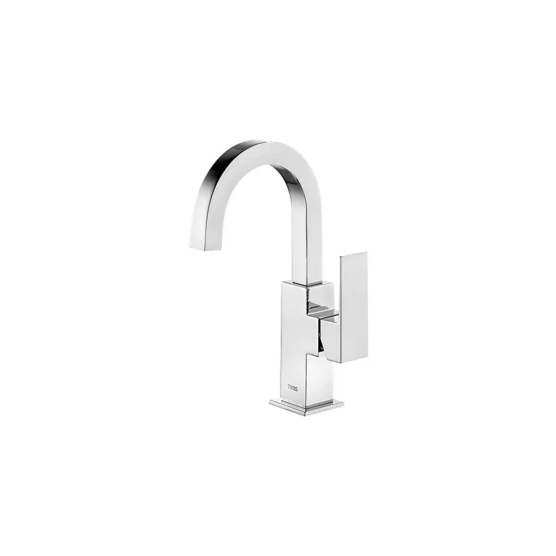 Monomando lavabo tres cuadro curvo maneta 262 mm 1.06.605 - Grifería Cuadro Tres