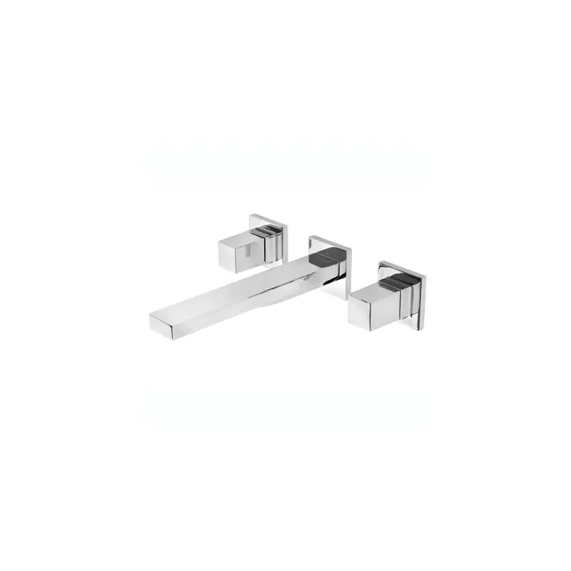 Bimando mural tres cuadro empotrado 180 mm 00815301ac - Griferia Tres Cuadro empotrar