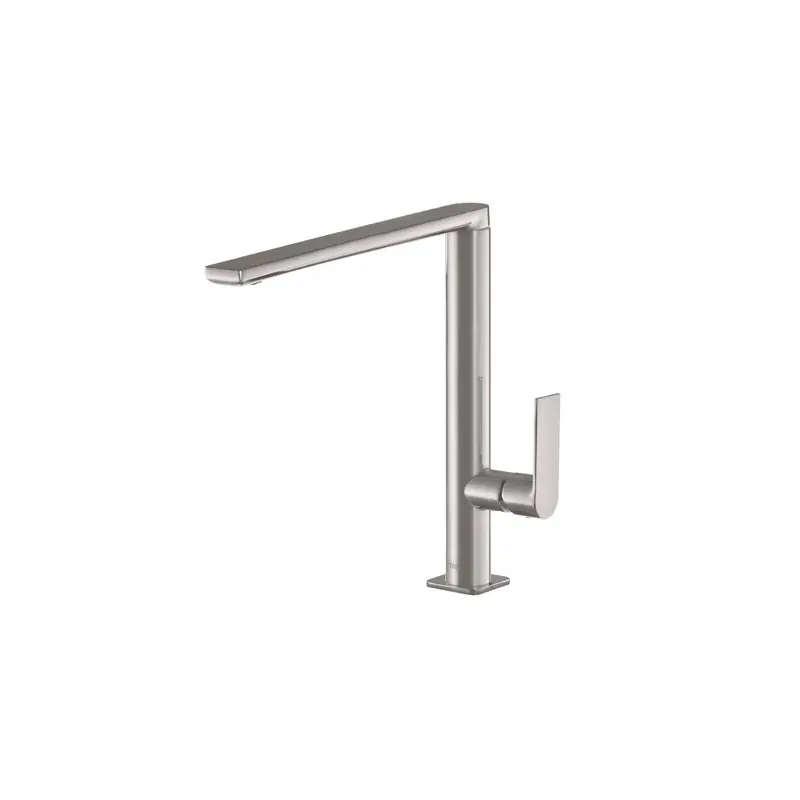 Monomando lavabo tres exclusive loft caño recto 302 mm acero 20020503ac - Griferia Loft-Tres