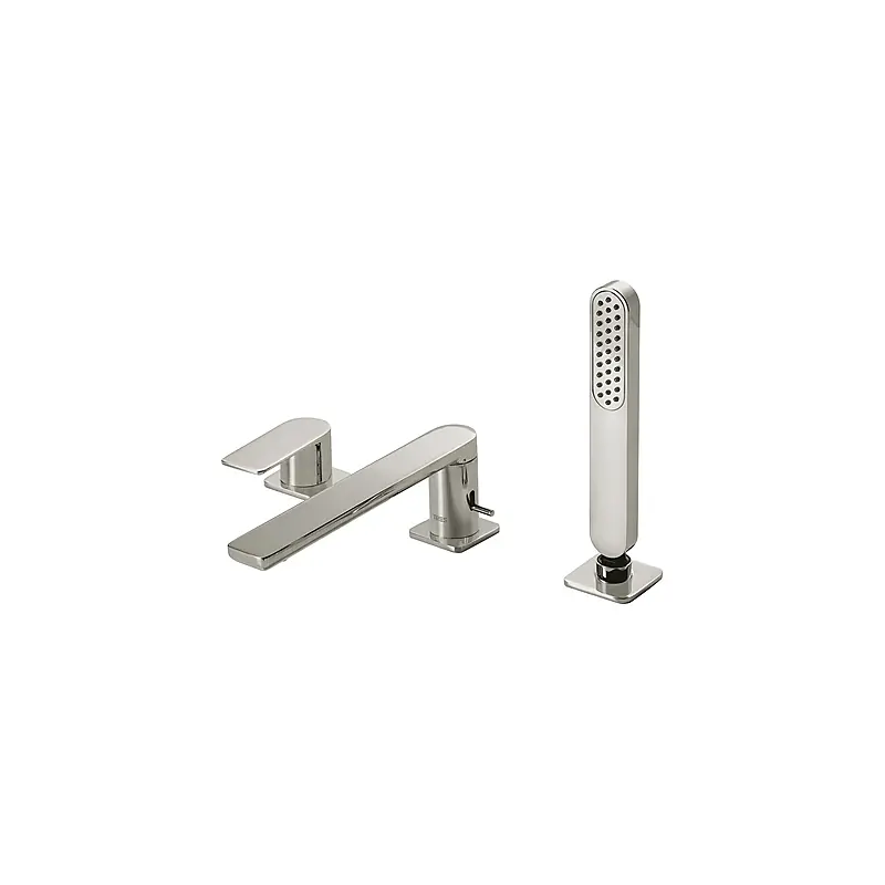 Monomando baÑera repisa tres exclusive loft 220 mm acero 20016201ac - Griferia Loft-Tres