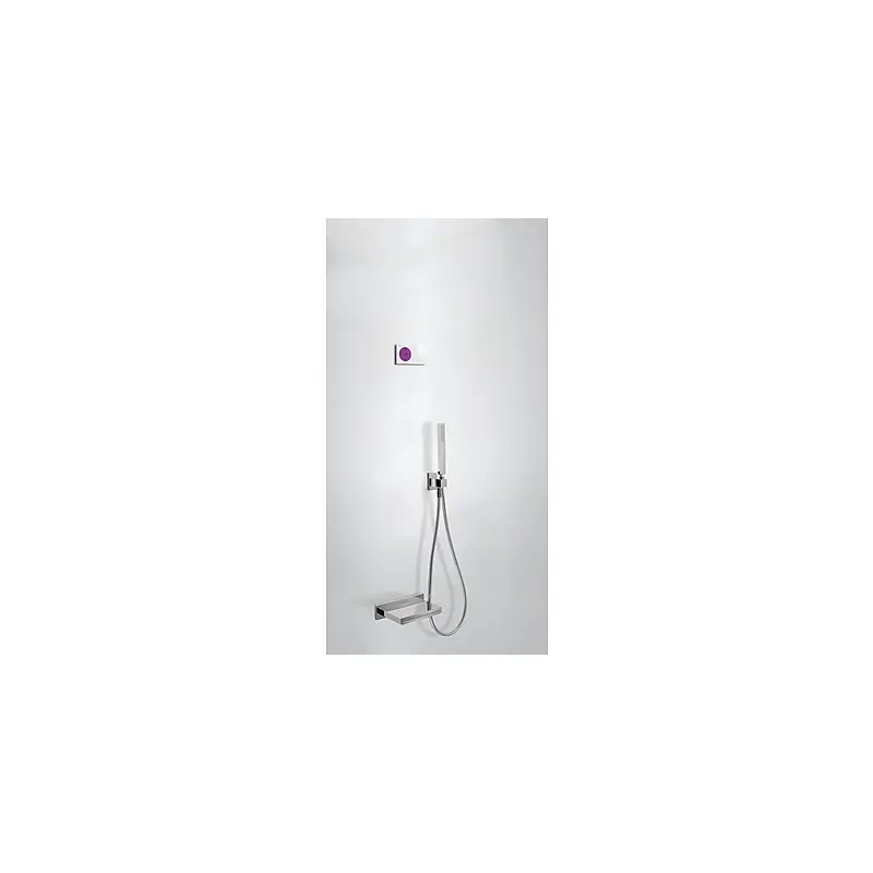 Termostatica kit baÑera electronico tres exclusive shower technology cromo 092.865.56 - Griferia electrónica Tres