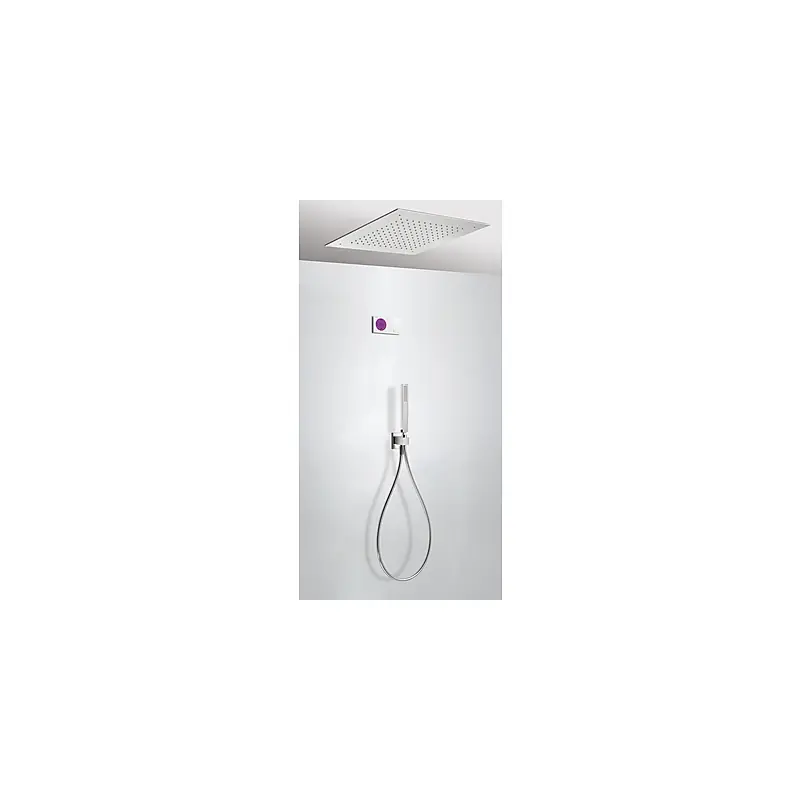 Termostatica kit ducha electronico tres exclusive shower technology cromo 092.865.61 - Griferia electrónica Tres