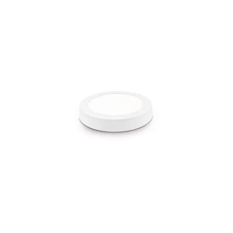 Downlight led matel18w superficie redondo blanco luz neutra 4200k 1800lm ø230 mm