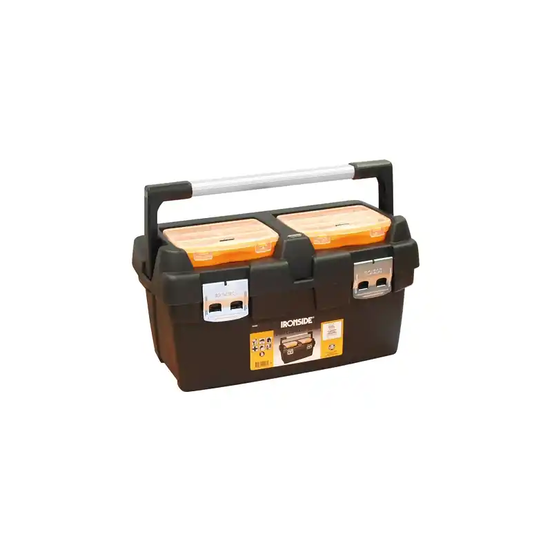 Caja herramientas ironside profesional asa aluminio 500 mm - Caja de herramientas
