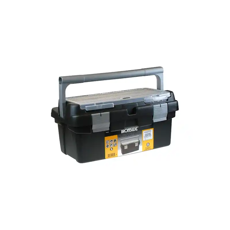Caja herramientas ironside profesional asa plastico 400 mm - Caja de herramientas
