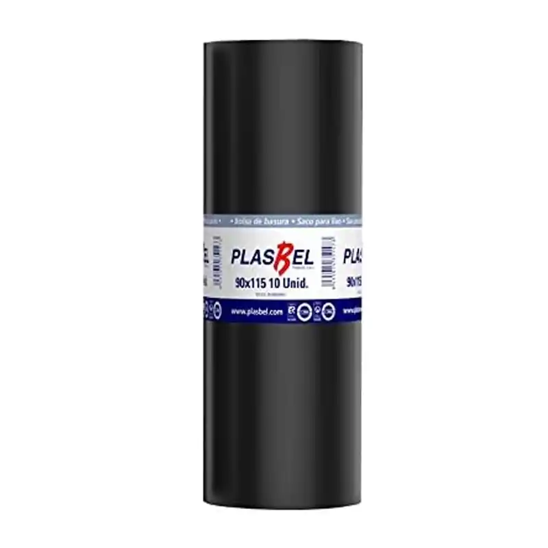 Bolsa de basura plasbel 150l 10 unidades negro - Bolsas de basura