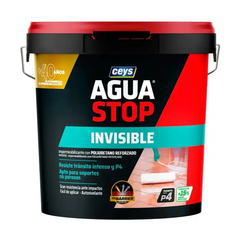 Impermeabilizante ceys aguastop invisible 1l - Impermeabilizante exterior