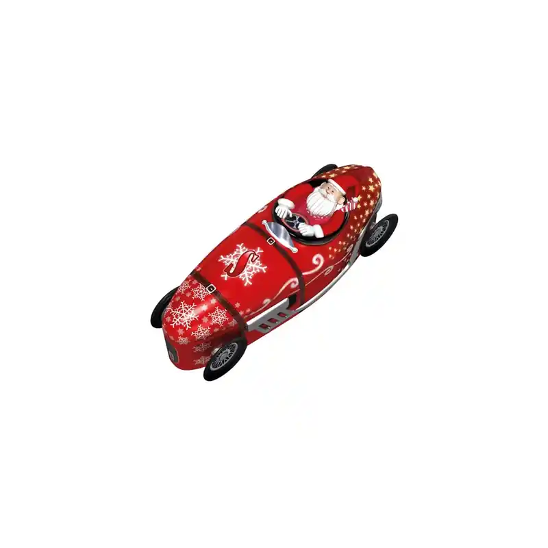 Caja metalica coche rojo santa claus - Regalos, gadgets