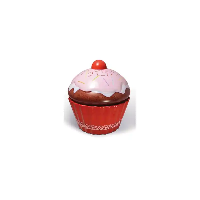 Caja metalica cupcake visqui grande rosa - Regalos, gadgets