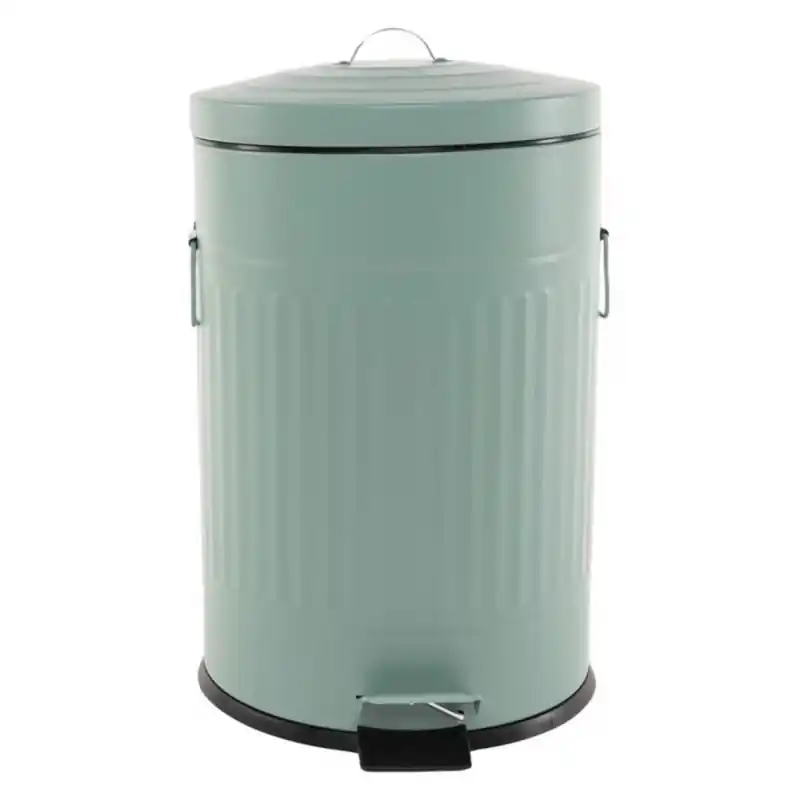 Cubo de basura retro 20 l verde - Cubos de basura