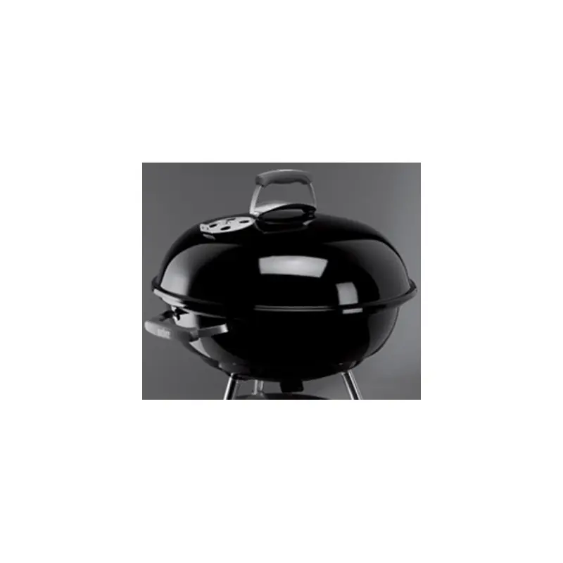 Barbacoa carbon weber 57 cm compact kettle negra - Barbacoas de carbón