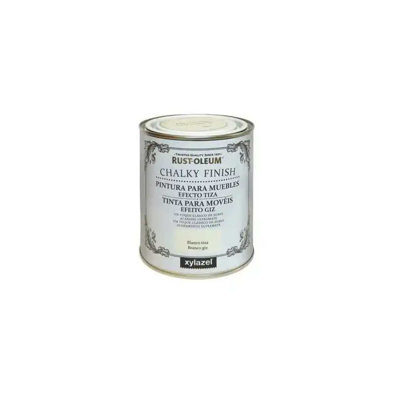 Pintura efecto tiza chalky xylazel 750ml azul pastel - Pintura a la tiza