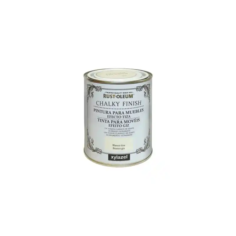 Pintura efecto tiza chalky xylazel 125ml mostaza - Pintura a la tiza