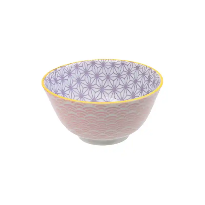Bol arroz tokyo lila salmon 12 cm - Tazas desayuno, bols,mugs