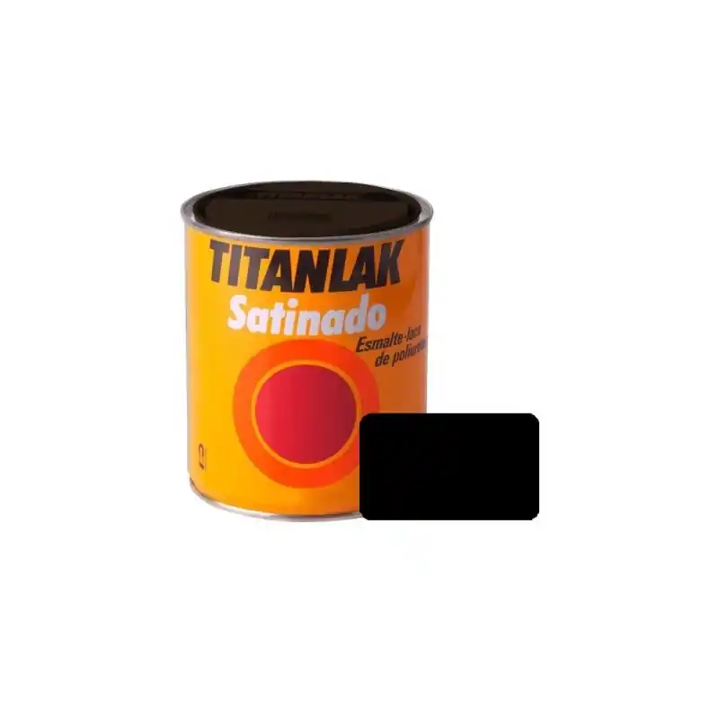Esmalte titanlak 375 ml 1401 - negro satinado