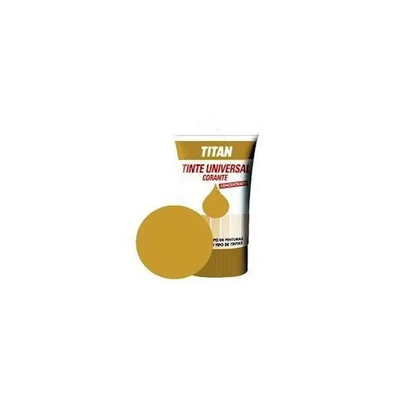 Tinte universal 50ml titan ocre - Tinte para pintura
