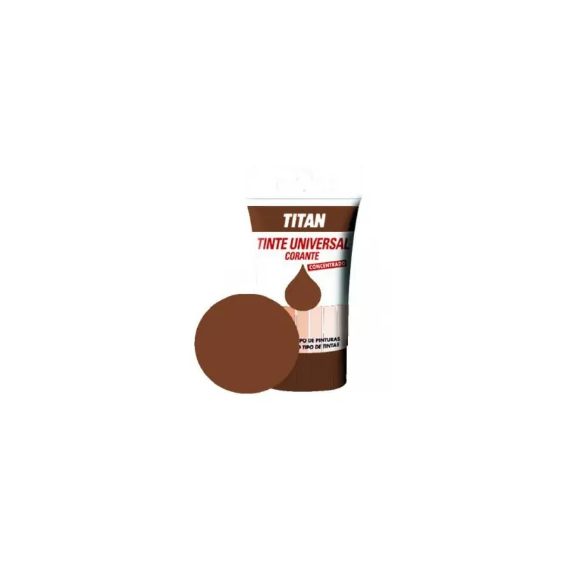 Tinte universal 50ml titan pardo - Tinte para pintura