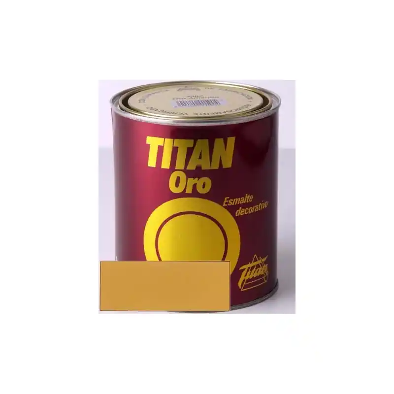 Esmalte oro rojizo titan 50 ml - Esmalte sintético