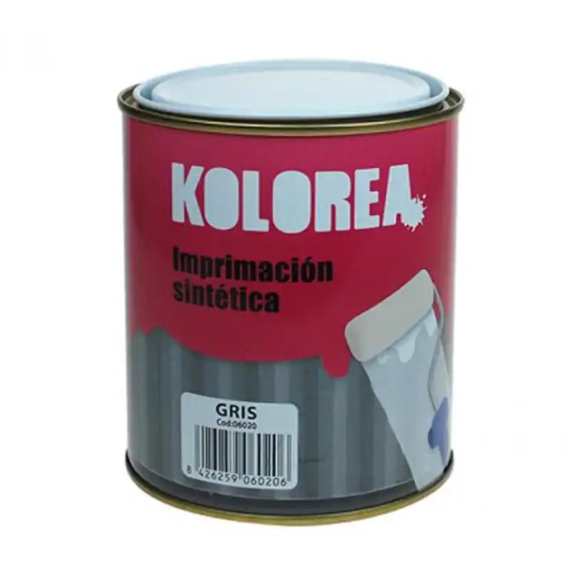 Imprimacion sintetica kolorea antioxidante negro 5 kg - Imprimación