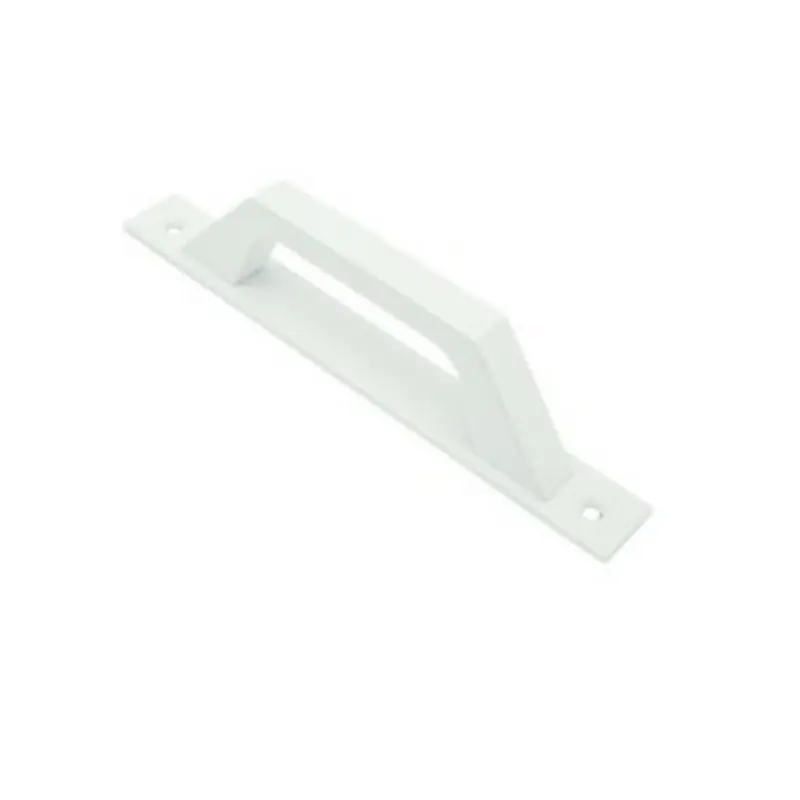 Asa con placa micel carpinteria aluminio blanca - Manillones