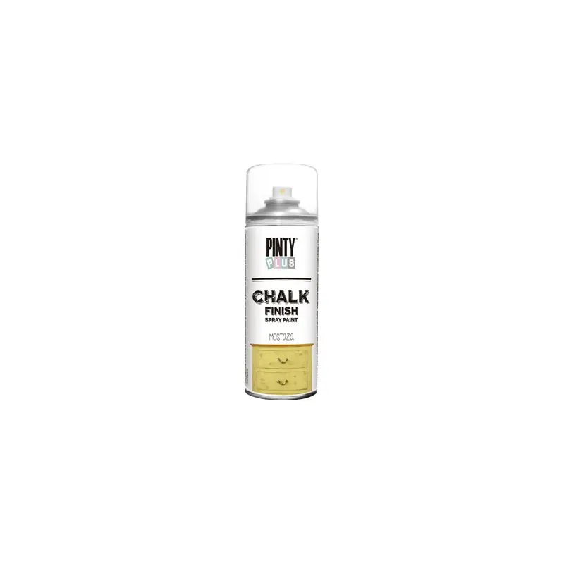 Pintura spray pintyplus chalk amarillo mostaza 520 cc - Pintura en spray