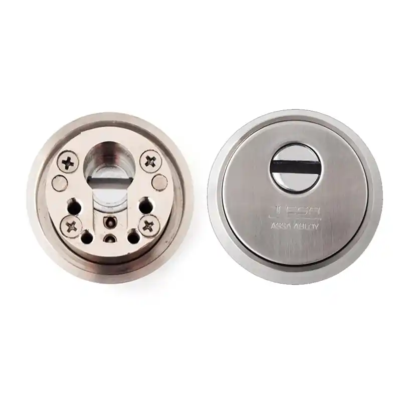 Escudo seguridad tesa e800 inox - Bombines y cilindros