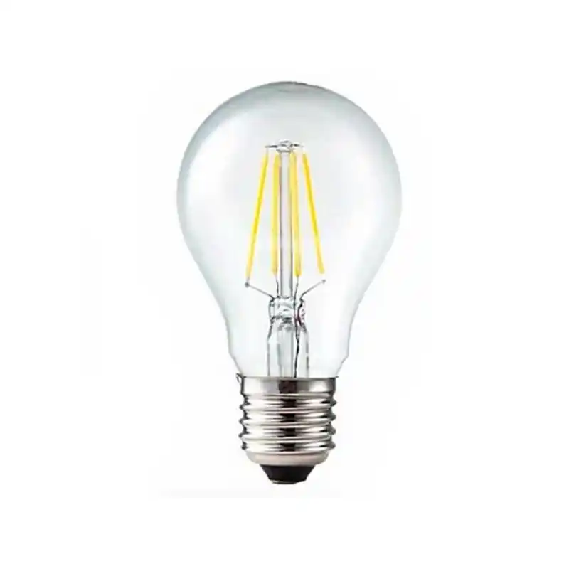 Bombilla led filamentos estandar e-27 8w luz calida matel