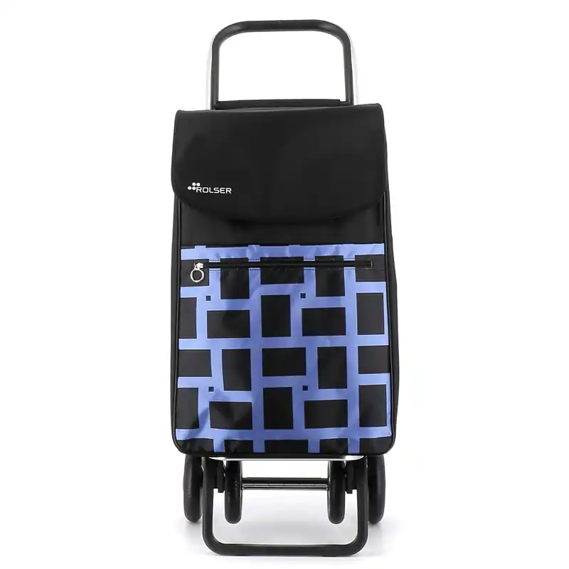 Carro compra rolser box geometric 4.2 azul - Carros de compra Rolser