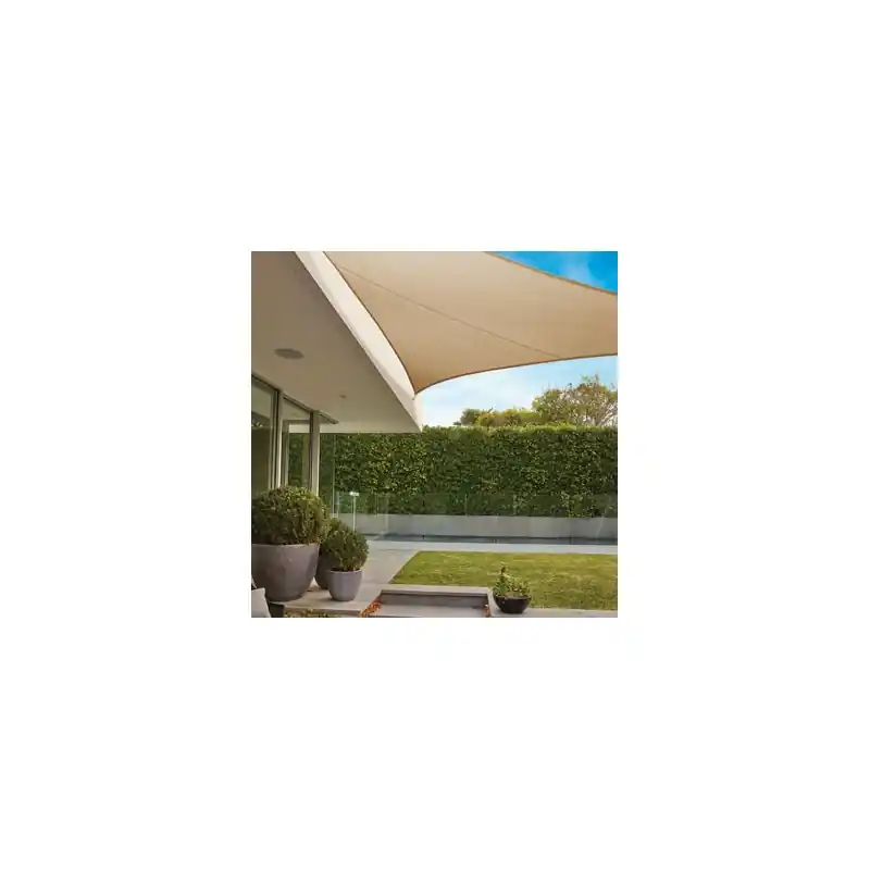 Toldo vela sombreo grade triangular 5 metros