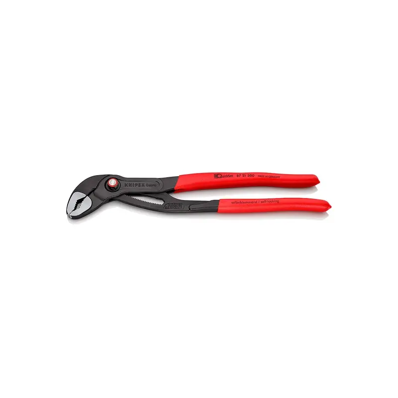 Tenaza cobra pulida knipex quickset 8721 -300mm