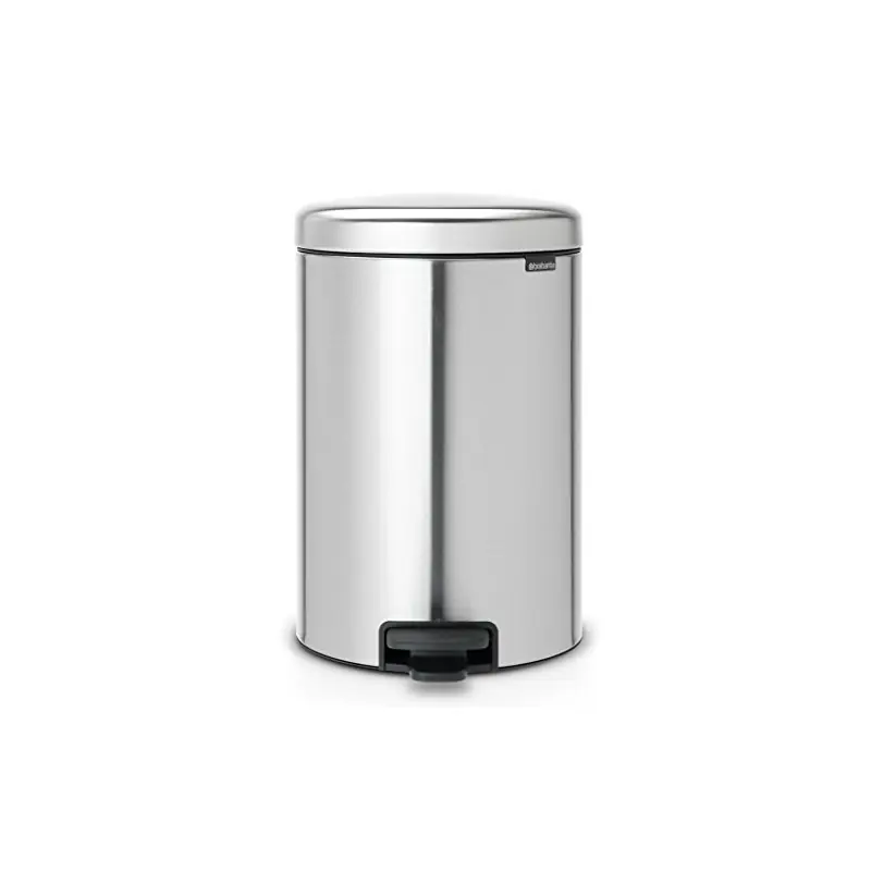 Cubo de basura brabantia 20 l acero mate antihuellas newicon - Cubos de basura