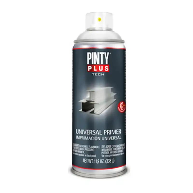 Imprimacion spray pintyplus tech 520cc blanco 400m - Imprimación