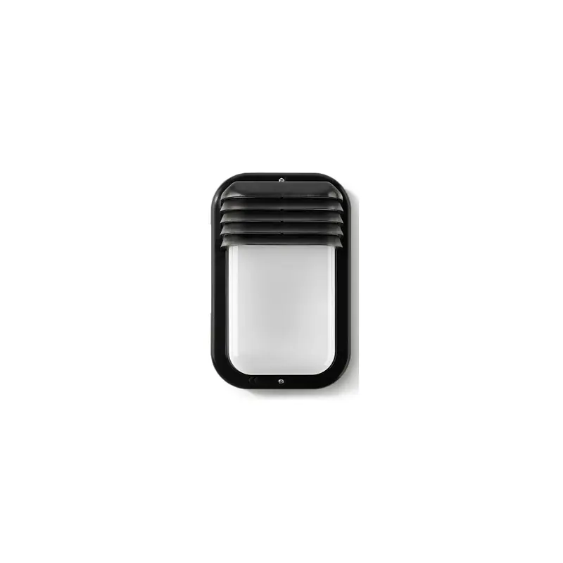 Aplique ecoled e-27 18w vertical negro