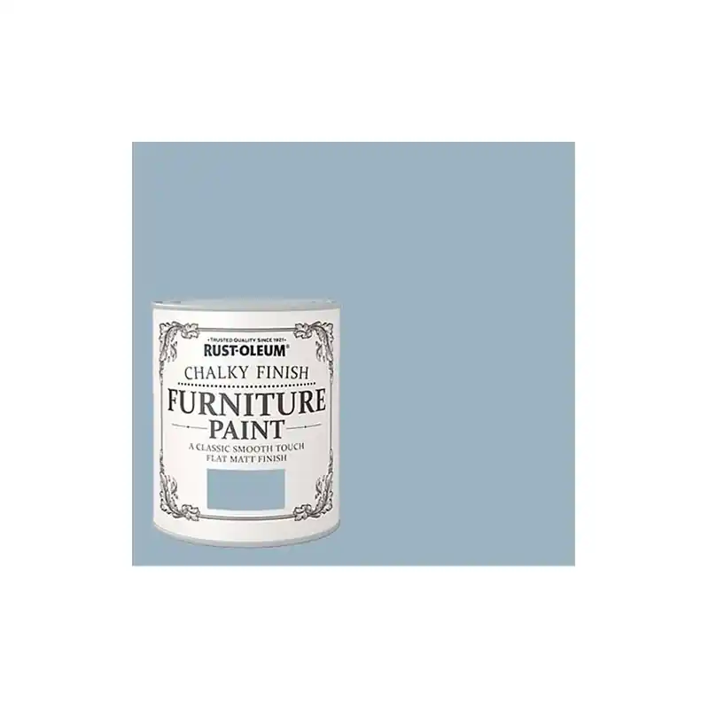 Pintura efecto tiza chalky 125 ml azul cielo - Pintura a la tiza