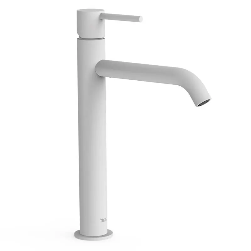 Monomando lavabo tres study alto 304mm blanco mate 26230701bm - STUDY TRES monomando lavabo