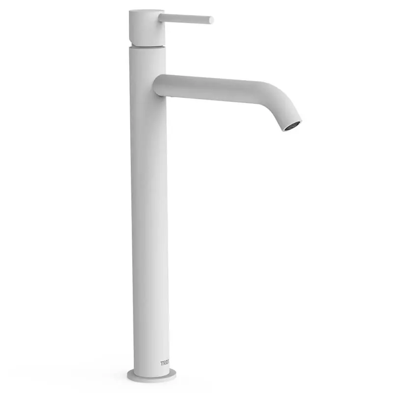 Monomando lavabo tres study alto 385mm blanco mate 26230801bm - STUDY TRES monomando lavabo
