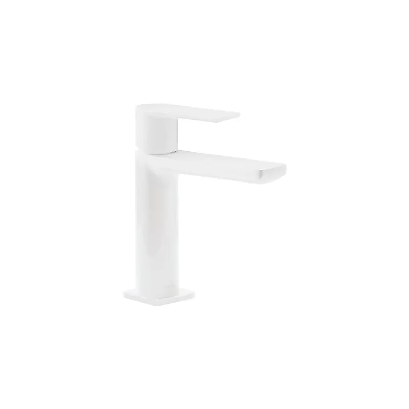 Monomando lavabo tres exclusive loft maneta blanco mate 20010301bm - Griferia Loft-Tres