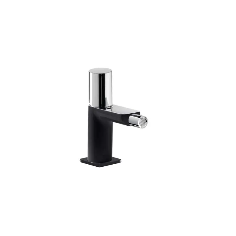 Monomando bide tres exclusive loft colors volante 147mm negro 20012002ne - Griferia Loft-Tres