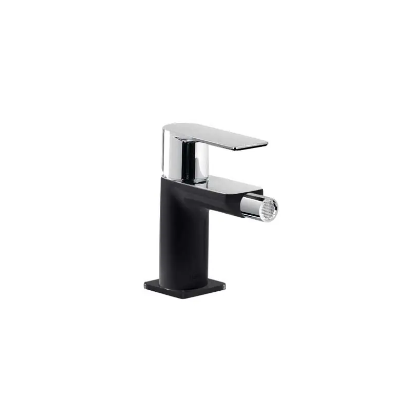 Monomando bide tres exclusive loft maneta 130mm negro 20012001ne - Griferia Loft-Tres