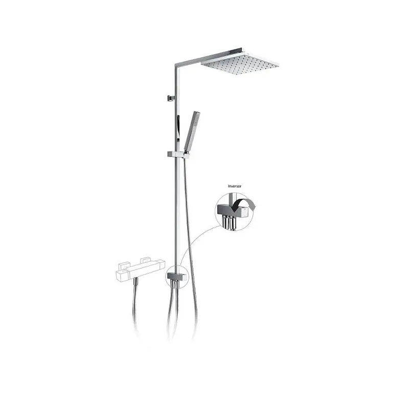 Conjunto ducha tres cuadro anticalcarea 1.07.476 - Kit ducha Tres