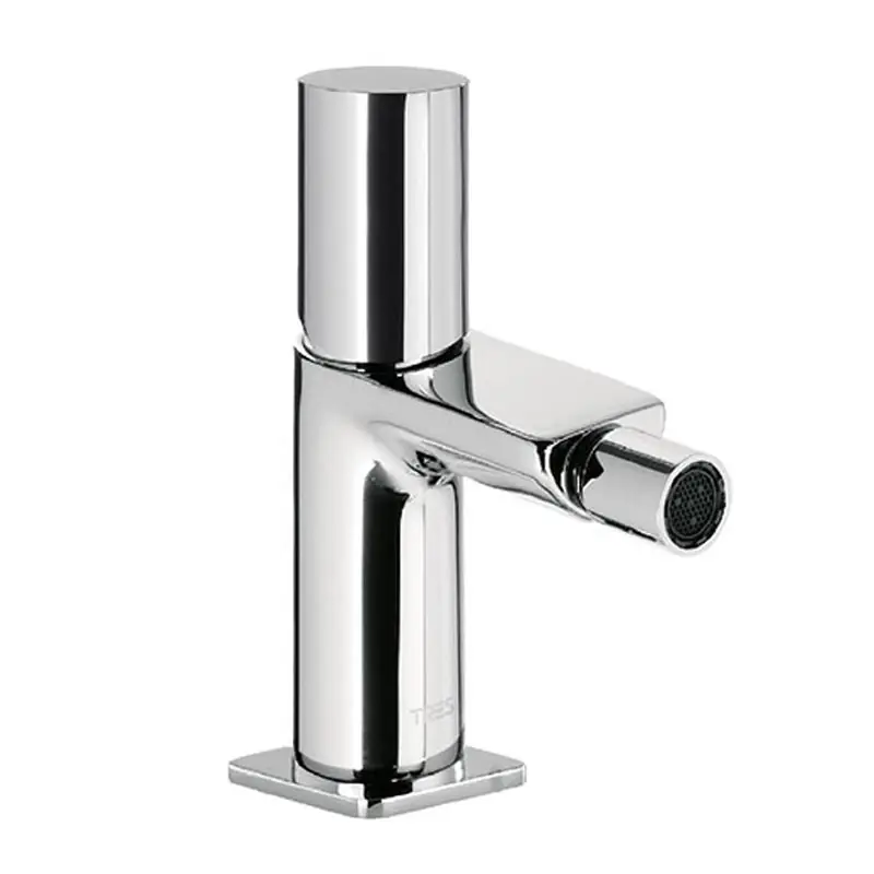 Monomando bide tres exclusive loft colors volante 147mm cromo 20012002d desague automatico - Griferia Loft-Tres