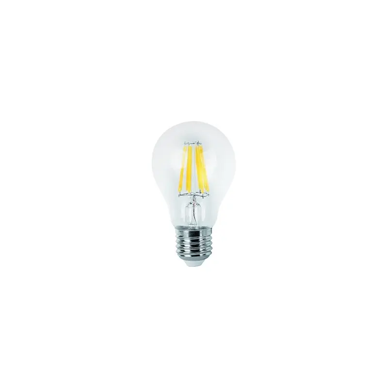 Bombilla led filamentos estandar e-27 10w luz calida opal