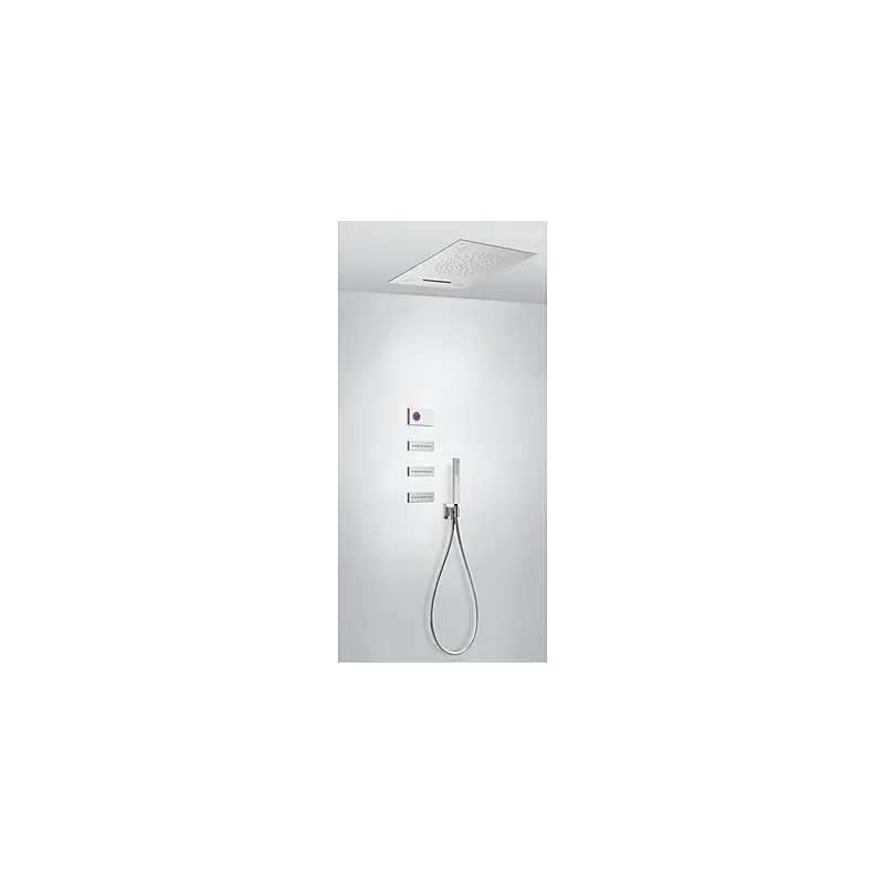 Termostatica kit ducha electronico tres exclusive shower technology cromo 09286402 - Griferia electrónica Tres